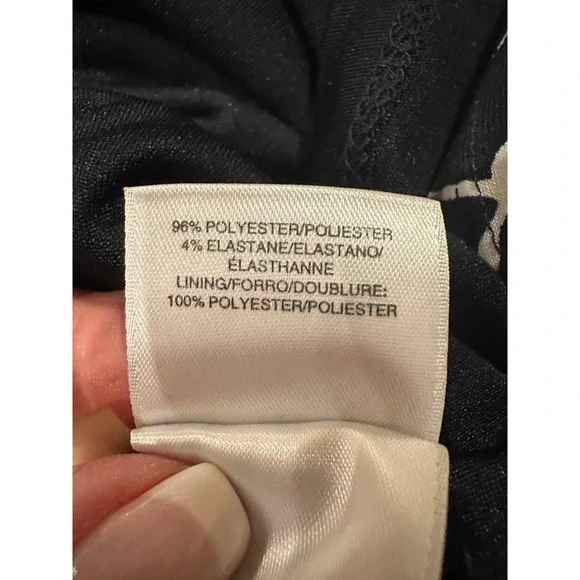 Anne Klein Dress SumAnne Klein Dress Summer Sleeveless Career Lined size 16 - Picture 5 of 5